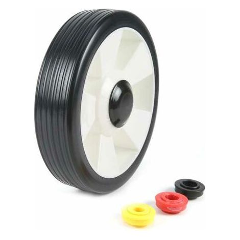 Roue tondeuse le Ø180 mm/45 mm jeu 3 bagues 10 12,7 15 mm (1/5)