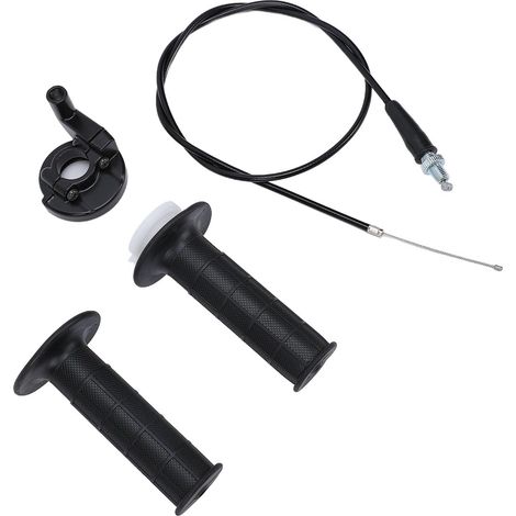 22mm Off-Road Motorcycle Throttle Grips with Soft Rubber Anti-Slip Texture for 50, 80, 90, 110, 125, 140, 150, 200cc Engines (1/5)