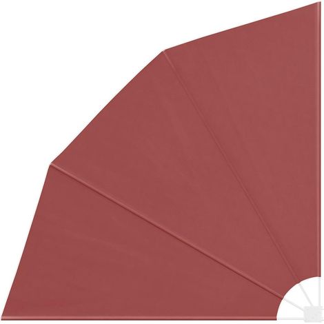 Maison Exclusive - Auvent latéral pliable de balcon Terre cuite 210 x 210 cm (1/5)