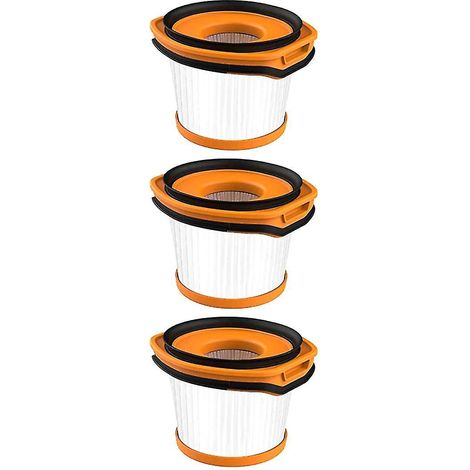 Lot de 3 filtres de rechange pour aspirateurs portables Shark Wandvac WV360, WS620 et WS630 (1/4)