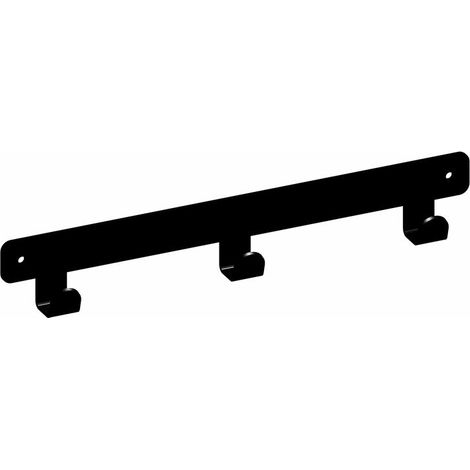 Kleiderbügel WS19, schwarz strukturiert, 280 mm (1/3)