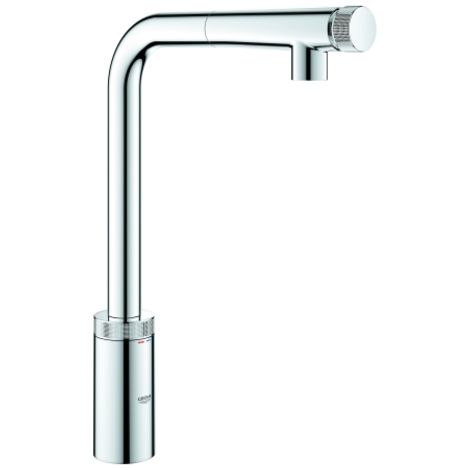GROHE Minta SmartControl Spültischbatterie, mit herausziehbarer