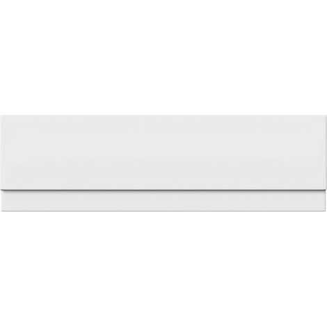 Signature Lucid Acrylic Bath Front Panel 510mm H x 1700mm W - White (1/2)