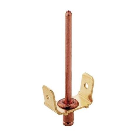 PB Fastener  RIV 263 Terminale di terra Larghezza spina: 6.3 mm Spessore spina: 0.8 mm 180 ° Non isolato Metallo 1 pz.