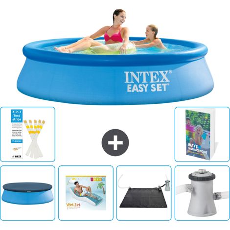 Easy Set Pool Rund - 244x61 cm - 7-teilig S45