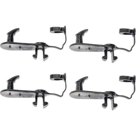 Set mit 4 Automattenbefestigungen, praktische Mattenclips, einfach zu installierende Halterungen 0821000820 für Automobile.