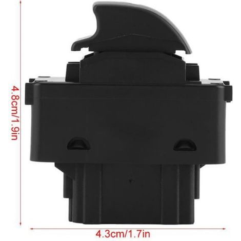 Bouton Commande Interrupteur Commutateur Lève Vitre Pour Peugeot 207 6490.E2 (1/4)