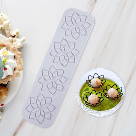 Moule Silicone Patisserie,Moules à Dentelle en Silicone,Tapis Patisserie pour la Décoration Des Gâteaux, de Vaisselle, le Fudge, Dessert, Chocolat, l'argile A18 - (1/5)