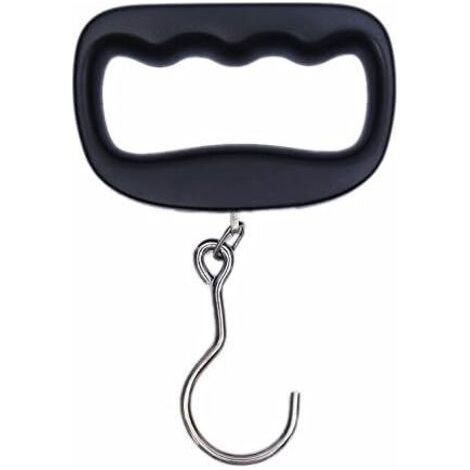 Portable Pèse Bagage Electronique, Mini Pèse Bagage avec Crochet, Balance de Bagage Numérique avec Affichage LCD, Capteur de Haute Précision(50kg) (1/5)