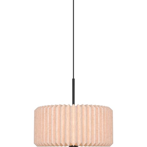 Suspension Vivienne 40  Textile Noir ,  H. 35 - IP20 - E27 /  Nordlux Intérieur