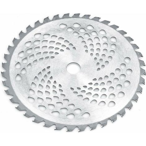 Lame de Scie à Bois Circulaire Disques de Roue Jardin Herbe Brosse Strimmer Trimmer Weed Coupe Outil de Puissance 40 Dents 25,4 Mm (1/5)