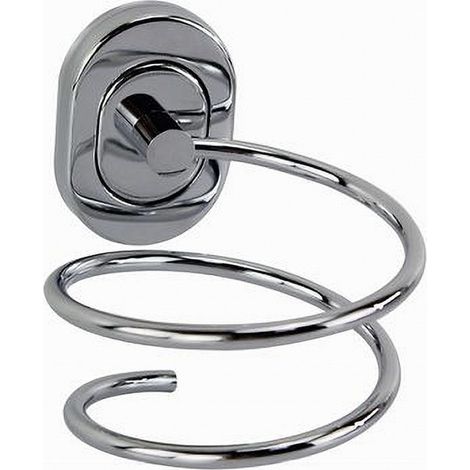 Trade Shop - Secador De Pelo De Baño Soporte De Pared De Montaje Moderno 59110 - (1/2)