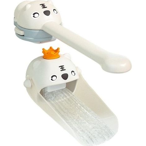 Extension de Robinet ,de Robinet Faucet Extender Plastique Rallonges D'animaux Robinetterie Extension De Robinet Pour Évier (1/5)