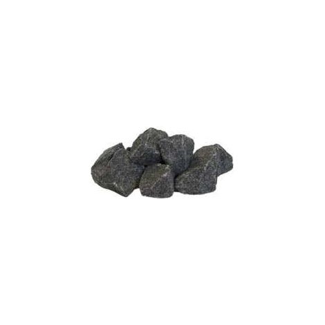 Pierres de sauna finlandais - granulométrie jusqu'à 10 cm boîte 20 kg