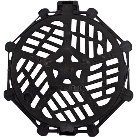 Caditoia in Ghisa D400 – ø 850 mm (telaio ottagonale e coperchio rotondo) – 1 pezzo (1/2)