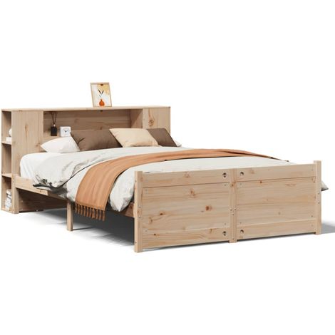 Maison Exclusive - Letto Libreria senza Materasso 135x190 cm in Legno di Pino