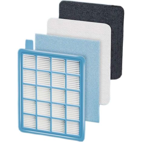 Kit de filtres pour aspirateur Philips FC8058 01 FC 8477/91 PowerPro Compact Active (1/5)