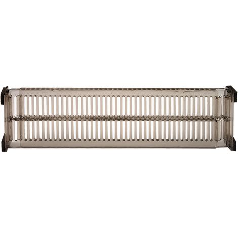 Cloison extensible transparente, tiroirs multifonctionnels, séparateur pour chaussettes et sous-vêtements (1/5)