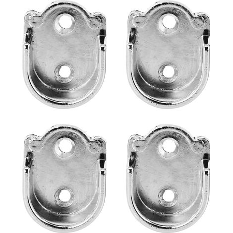 de tringle à vêtements en alliage de zinc argenté lot de 4 (1/5)