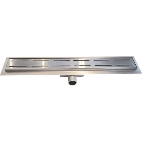 Glaswerk Westfalen- Edelstahl Duschrinne+Schlitz 70cm