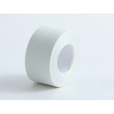 2 weiße Stück Flexible Sockelleiste für Küchen und Badezimmer Abschlussleiste 22 mm 3 2 m selbstklebende Fugen flexible Faltleiste 3,2