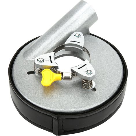 Ortviai Capot d’aspiration en aluminium pour meuleuse d’angle 125 mm – réglable et compatible multi-marques (1/5)