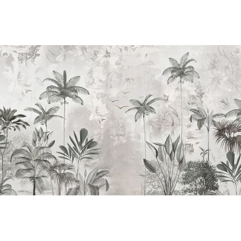 Papier peint panoramique - Forêt Tropicale - 130 cm x 81 cm (1/2)