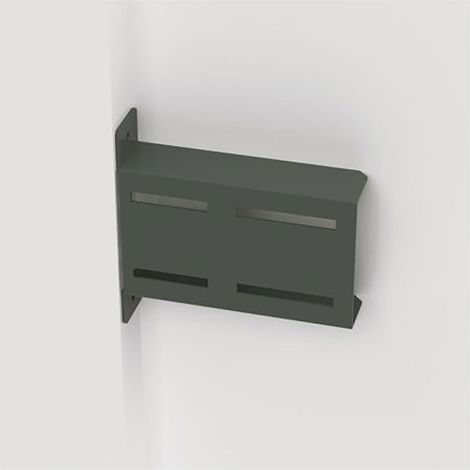WESCO® Konsole für Eckschrank, alugrau