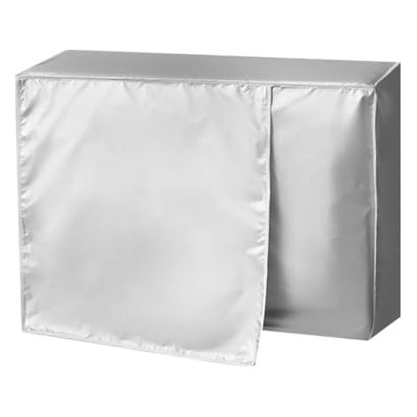 Pour climatiseur de fenêtre – Isolation extérieure universelle anti-neige – Protection de l'unité extérieure – Utilisation en maison, résidence, bureau, chambre, salon, hôtel (1/5)