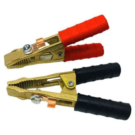 Kit 2 pinces pro(+ et ) en laiton de Autre batterie ou de demarrage 250B,Pinces de demarrageou de Autre batterie (1/4)