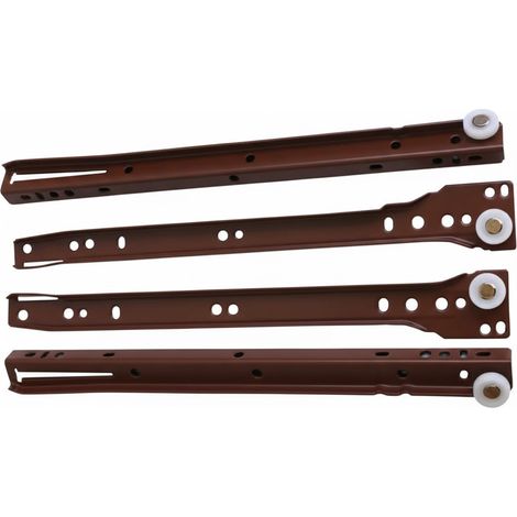 GUIDE PER CASSETTI 30 cm - Marrone