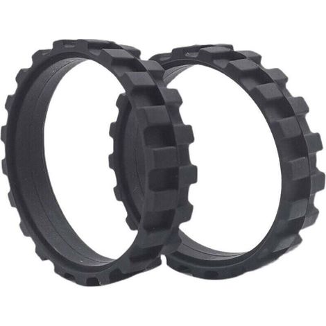 Roulettes Ulisem pour iRobot Roomba séries 500, 600, 700, 800 et 900 (lot de 2). Antidérapantes, adhérence exceptionnelle et installation facile.