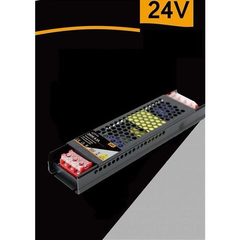 TrAdE Shop Traesio - Alimentatore Slim Stabilizzato 24v 200w Switch Trasformatore 8.3mha Fhyla200w24v - (1/5)