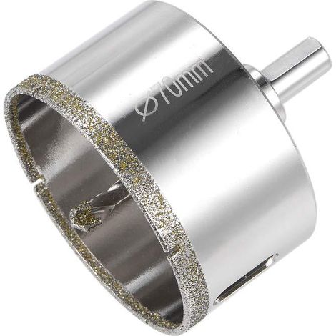 Foret Diamant 70mm Scie Cloche Carrelage Verre (1/4)
