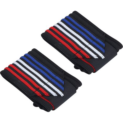 Protège-poignets de sport, bandage de compression ajustable, sangle de maintien pour haltérophilie et fitness, 1 paire (1/5)