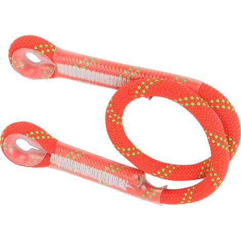 Corde d'escalade de 60 cm avec système de freinage et longe antichute pour l'alpinisme et l'escalade. (1/5)