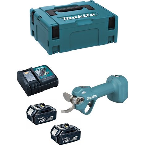 Astschere MAKITA DUP181RTJ (2 x 5,0 Ah + DC18RC + MAKPAC 2) (1/5)