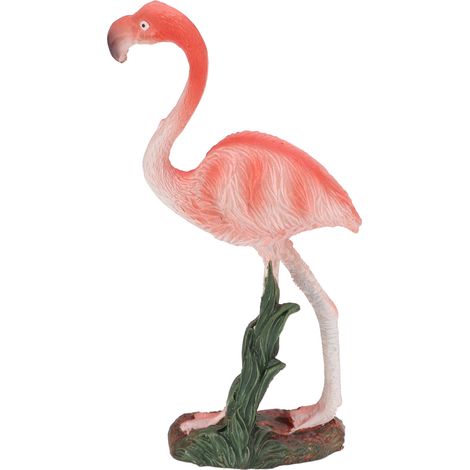 décoration de bureau en forme de statue de flamant rose (1/5)