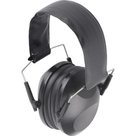 Protection Auditive Antibruit pour Chasse et Sports - Casque de Sécurité Noir (1/5)
