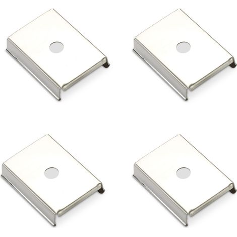 4 x Montageklammern für LED Profil-41 und LED Profil-43