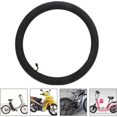 Chambre À Air - Caoutchouc Butyle - Pour Vélo Électrique - 16 X 2.125 - Valve Métallique Pliée (1/3)