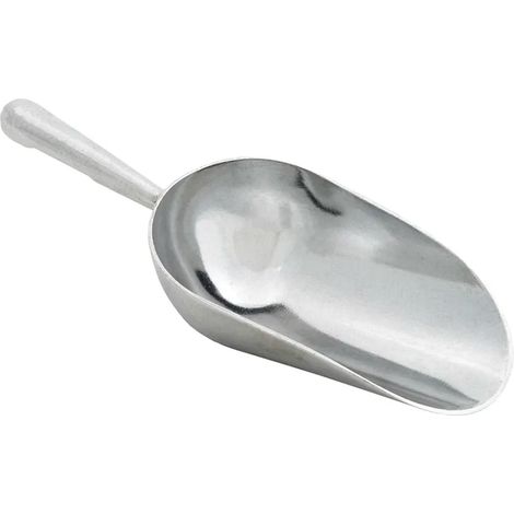 Pelle à glace petite taille 5 oz / 148 ml idéale pour cocktails, machines à glace, bar et cuisine professionnelle en acier inoxydable durable et facile à nettoyer