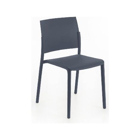 Silla de polipropileno - Venus - 55cm x 52.5cm x 81cm (1/5)