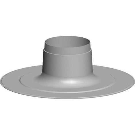 Wolf Collier de toit plat Cob 2651486 DN 125, vertical, pour acheminement air / gaz d&39échappement