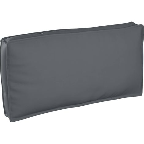 Kissen Anthrazit 120 x 60 x 12 cm Oxford-Stoff