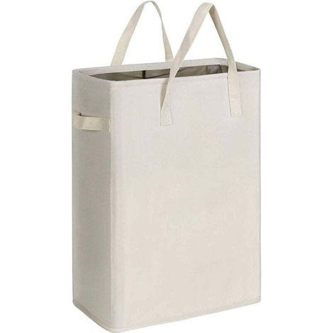 Thin laundry basket, small, foldable and narrow laundry bag with handle. (1/5)