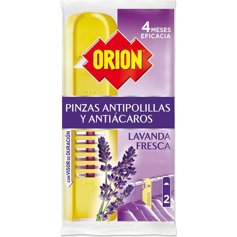 Clip antiacaro e antitarme, profumo di lavanda, 3+1 omaggio
