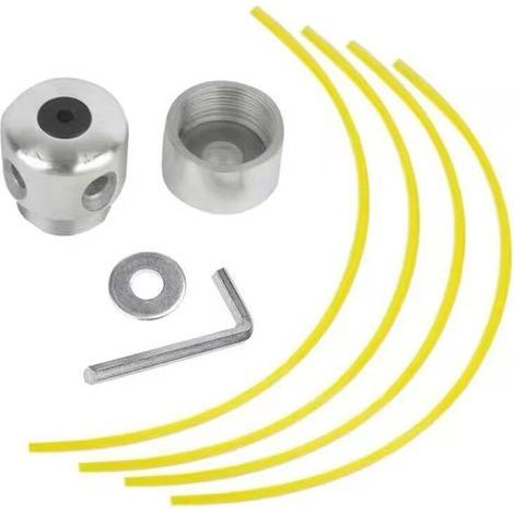 Tête de coupe en aluminium silencieuse pour débroussailleuses 4 temps à moteur transversal – Accessoire d’entretien universel (1/5)