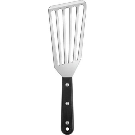 Spatule Inox, Spatule Cuisine Inox avec Résistance Chaleur Élevée, Spatule Fendue en Acier Inoxydable pour Ustensiles Cuisson, Grande Spatule Cuisine pour Retourner Filets de Poisson avec Précision (1/5)