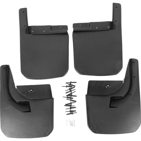 4 Garde-boue universels anti-boue pour Jeep Wrangler JL 2018+, protections de passage de roue, pare-boue en plastique robuste, kit de 4 pièces. (1/5)